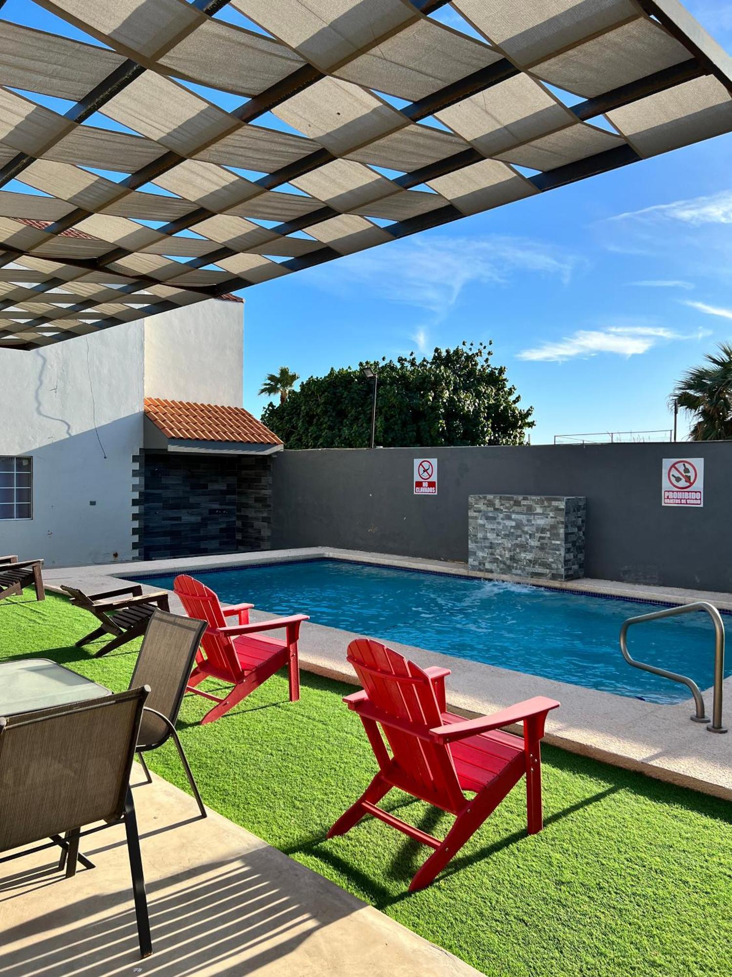 Hotel Los Pinos Inn El Golfo de Santa Clara Екстериор снимка
